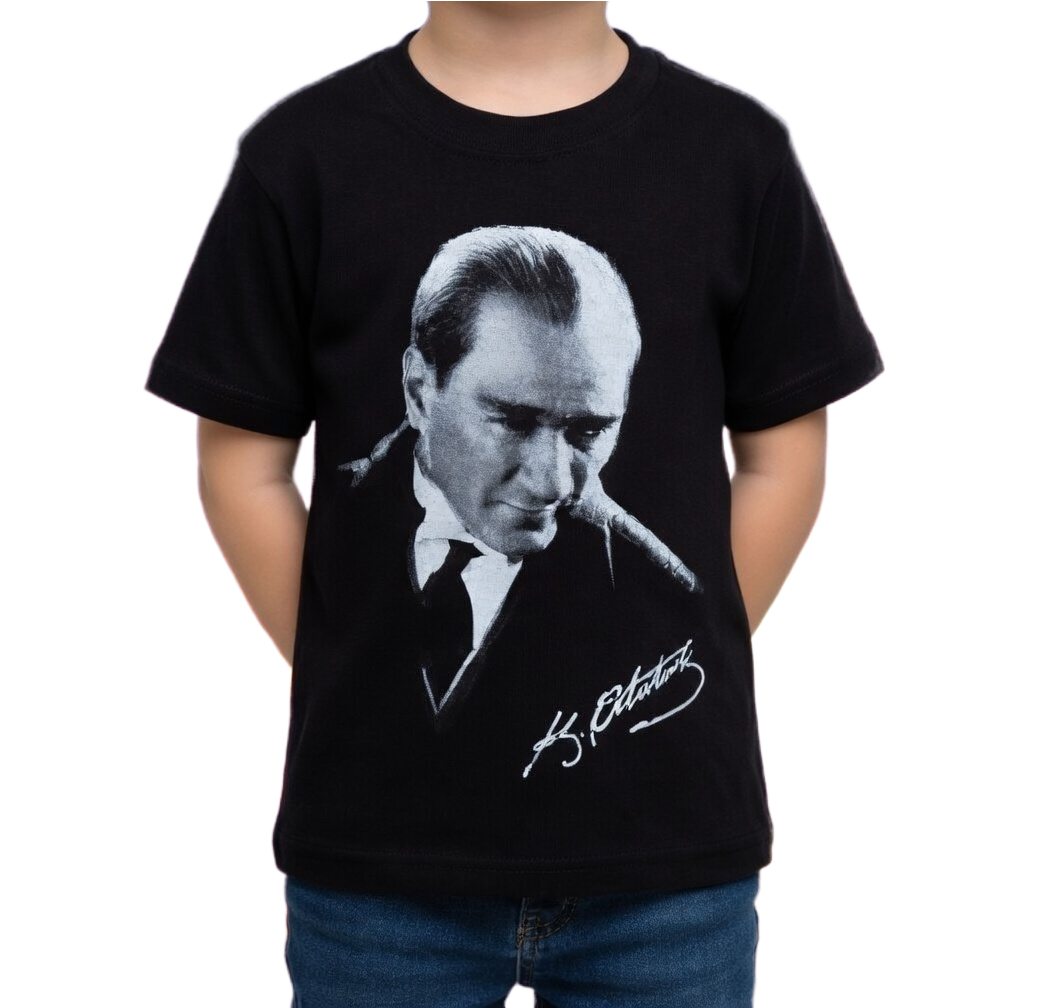 siyah-ataturk-baskili-cocuk-tisortu-0-pamuklu-okul-gosteri-tisortu